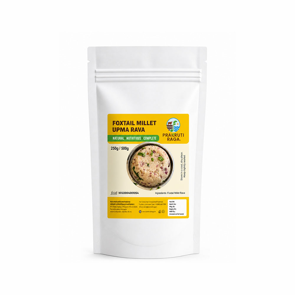 Foxtail Millet Upma Ravva