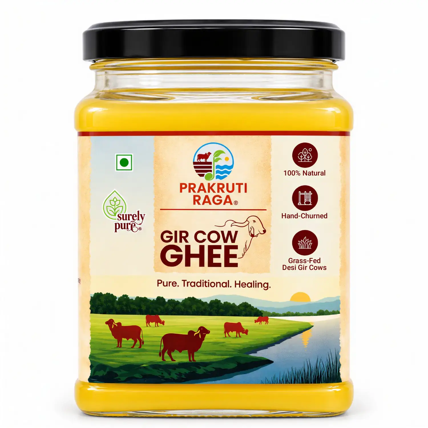 A2 Gir Cow Ghee Bilona Method