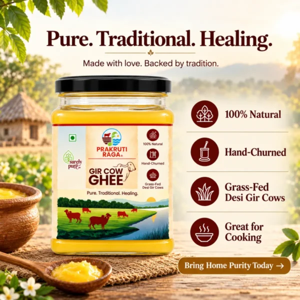 A2 Gir Cow Ghee Bilona Method Special