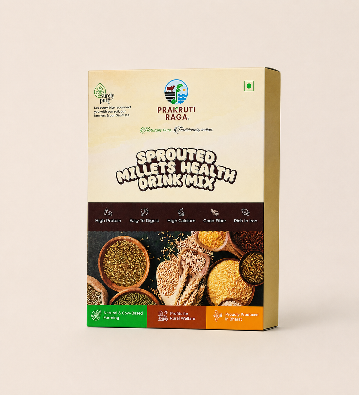 Sprouted Millets Health Drink Mix