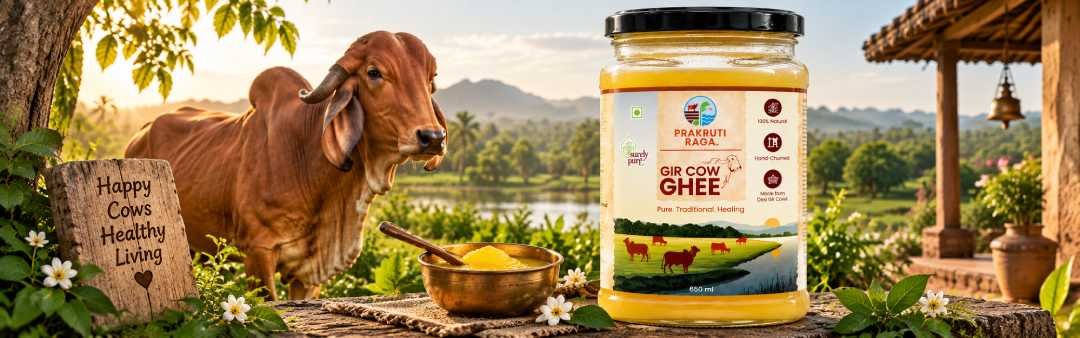Prakruti Raga A2 Bilona Gir Cow Ghee