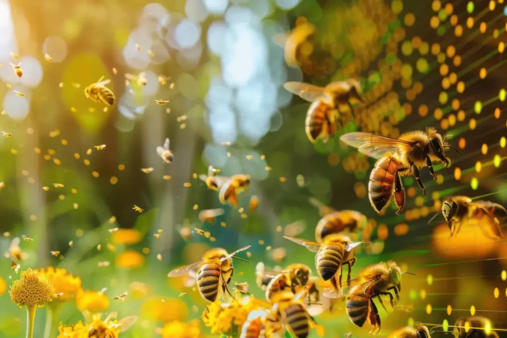 natural raw honey from the wild